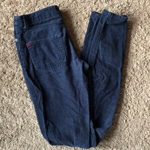 BDG Urban Outfitters Navy Blue Skinny Corduroy Pants
